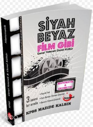 Matematik ve Geometri Siyah-Beyaz Film Gibi Soru Bankası