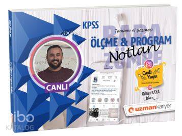 KPSS Tamamı El Yazması Ölçme ve Program Notları