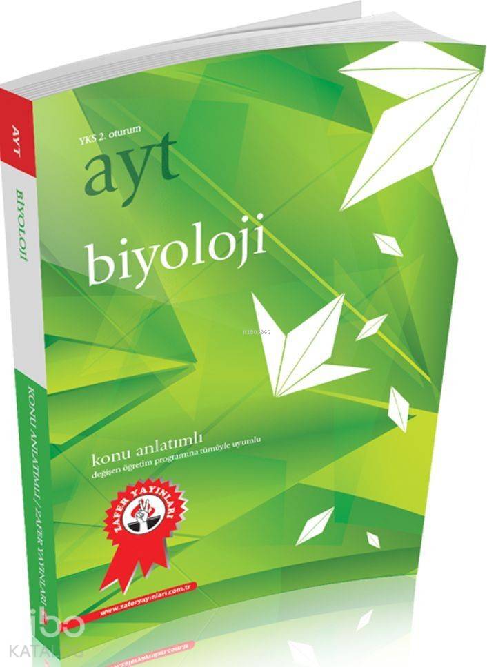 Zafer Yayınları AYT Biyoloji Konu Anlatımı Zafer 
