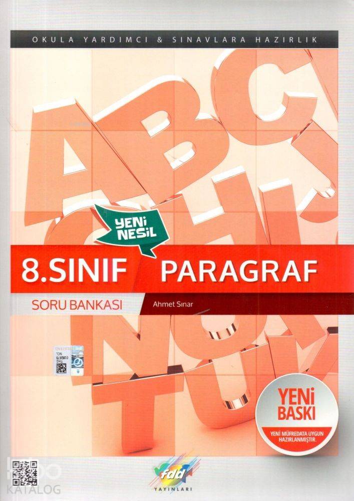FDD Yayınları 8. Sınıf LGS Paragraf Soru Bankası FDD 