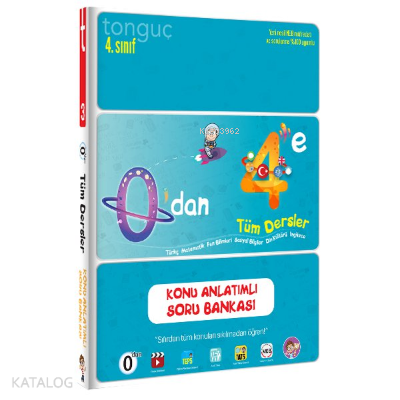 0'dan 4'e Tüm Dersler Konu Anlatımlı Soru Bankası