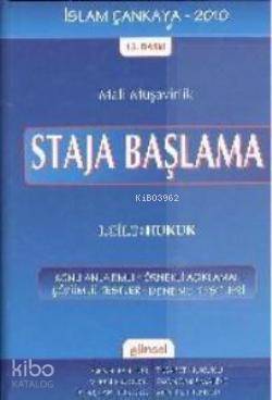 Meslek Staja Başlama (2 Cilt)