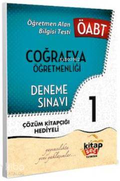 ÖABT Coğrafya Çözümlü Deneme Sınavı 1. Kitap
