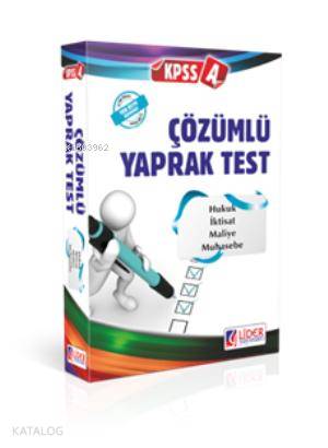Kpss A Çözümlü Yaprak Test