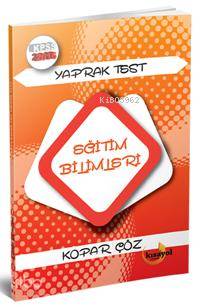 2016 KPSS Kopar Çöz Eğitim Bilimleri Yaprak Test; 94 Adet Yaprak Test