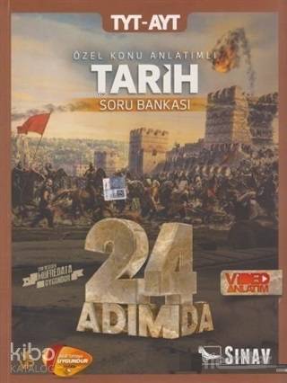 2019 TYT-AYT 24 Adımda Tarih Özel Konu Anlatımlı Soru Bankası
