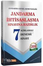 2019 Jandarma İhtisaslaşma Sınavlarına Hazırlık Açıklamalı 7 Deneme Sınavı