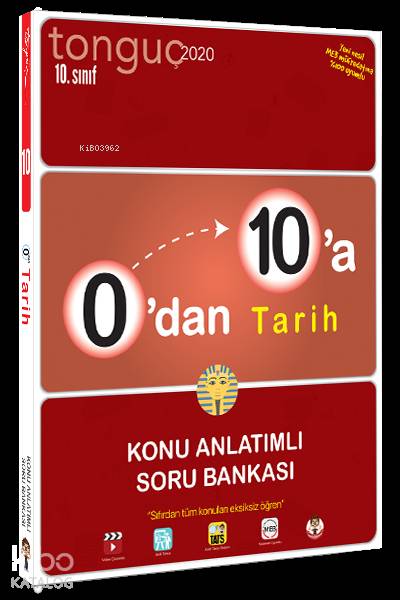 Tonguç Yayınları 10. Sınıf 0 dan 10 a Tarih Konu Anlatımlı Soru Bankası Tonguç 