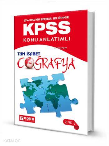 KPSS Tam İsabet Coğrafya Konu Anlatımlı