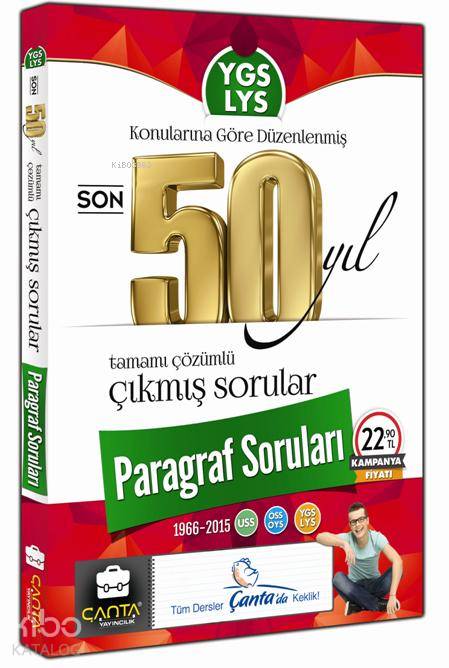 YGS - LYS Son 50 Yıl Çözümlü Çıkmış Paragraf Soruları