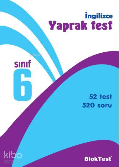 6. Sınıf İngilizce Yaprak Test