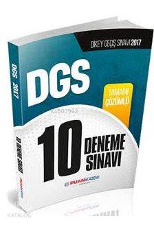 2017 DGS Tamamı Çözümlü 10 Deneme Sınavı