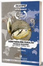 2018 KPSS Eğitim Bilimleri Öğretmenliğin Pusulası Program Geliştirme Çek Kopar Yaprak Test