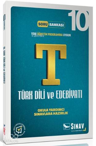 Sınav Dergisi Yayınları 10. Sınıf Türk Dili ve Edebiyatı Soru Bankası Sınav Dergisi 