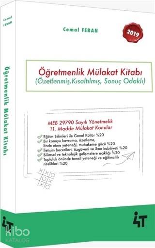 Öğretmenlik Mülakat Kitabı