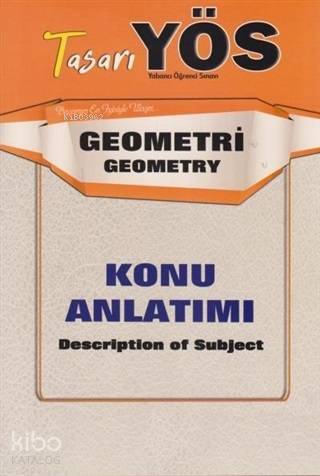  2020 YÖS Geometri Konu Anlatımı | Kolektif | Tasarı Yayınları | 9789944351195 | 