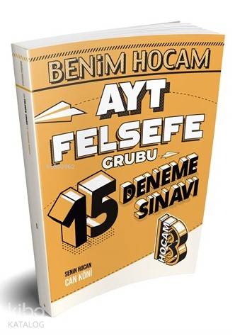 Benim Hocam Yayınları AYT Felsefe 15 Deneme Sınavı Benim Hocam 