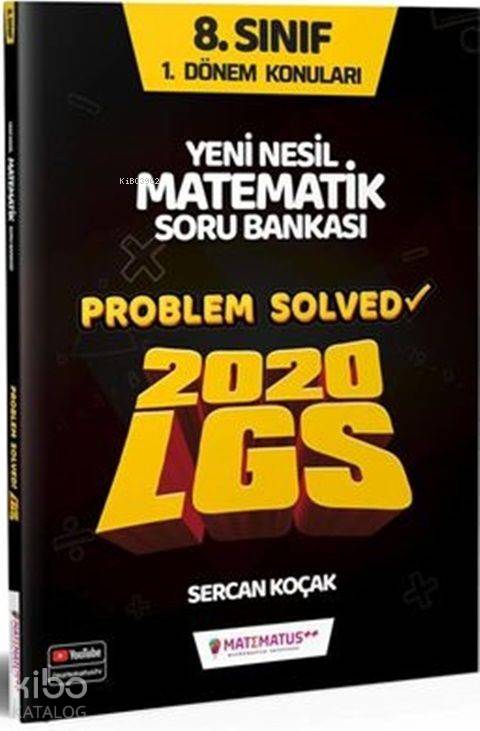 Matematus Yayınları 8. Sınıf 1. Dönem LGS Matematik Yeni Nesil Soru Bankası Matematus 