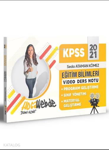 2021 KPSS Eğitim Bilimleri Program Geliştirme -Sınıf Yönetimi; Materyal Geliştirme Video Ders Notları