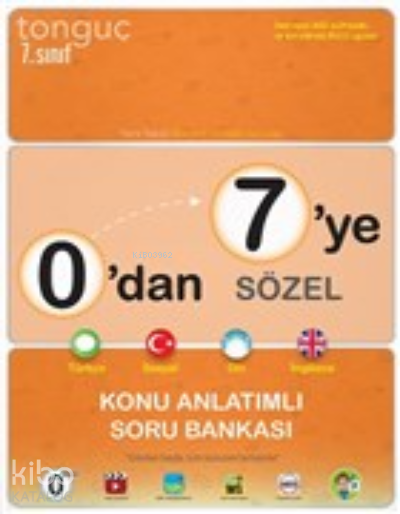 2021 7.Sınıf 0'dan 7'ye Sözel Konu Anlatımlı Soru Bankası