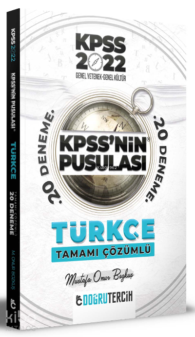 2022 KPSS'NİN Pusulası Türkçe Tamamı Çözümlü 20 Deneme
