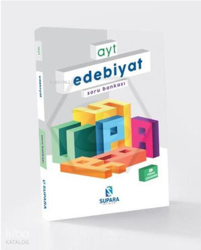 2022 AYT Edebiyat Soru Bankası Supara Yayınları