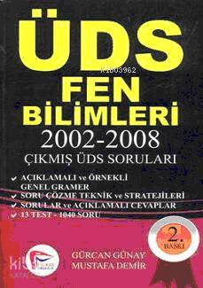 Pelikan ÜDS Fen Bilimleri; 2002-2008 Çıkmış ÜDS Soruları