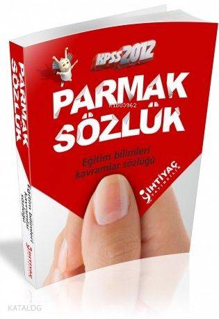 KPSS Eğitim Bilimleri Parmak Sözlük 2012