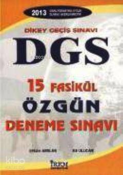 DGS 15 Fasikül Özgün Deneme Sınavı