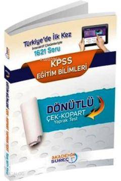 KPSS Eğitim Bilimleri Dönütlü Çek Kopart Yaprak Test