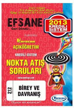 1. Sınıf Birey ve Davranış Nokta Atış Soruları - Kod 212