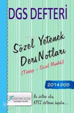 DGS Defteri Sözel Yetenek Ders Notları