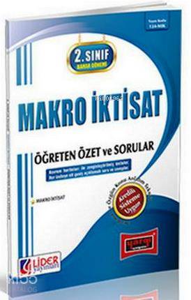 2. Sınıf Bahar Dönemi Makro İktisat Öğreten Özet ve Sorular