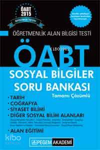 KPSS ÖABT Sosyal Bilgiler Tamamı Çözümlü Soru Bankası Seti 2015