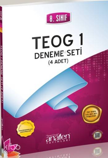 8.Sınıf Teog 1 Deneme Seti (4 Adet)