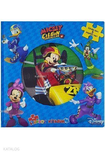  Disney Mickey ve Çılgın Yarışçılar İlk Yapboz Kitabım (Ciltli) | Kolektif | Doğan Egmont Yayıncılık | 9786050950274 | 