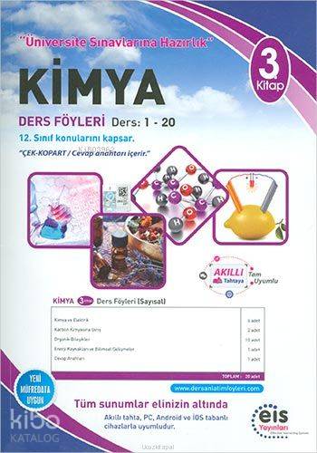 EİS Yayınları YKS Kimya Ders Anlatım Föyleri 3. Kitap EİS 