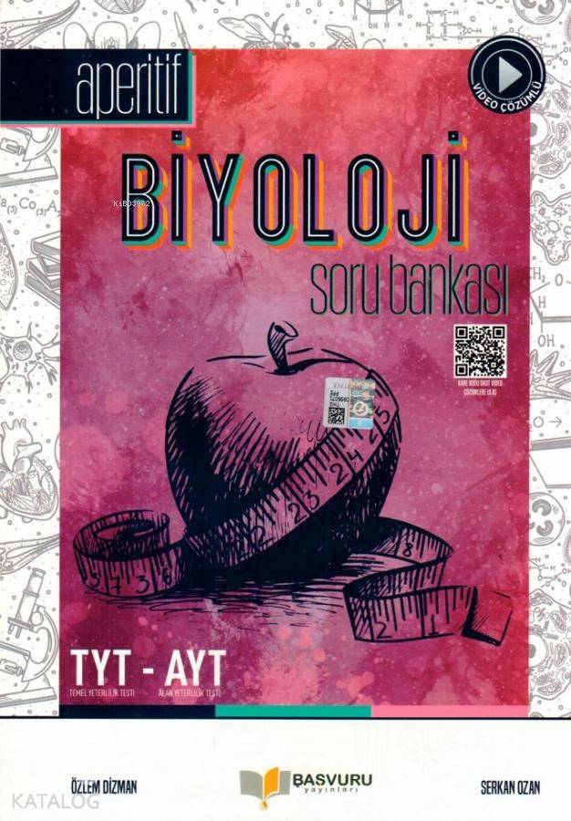 Başvuru Yayınları TYT AYT Biyoloji Aperitif Soru Bankası Başvuru 