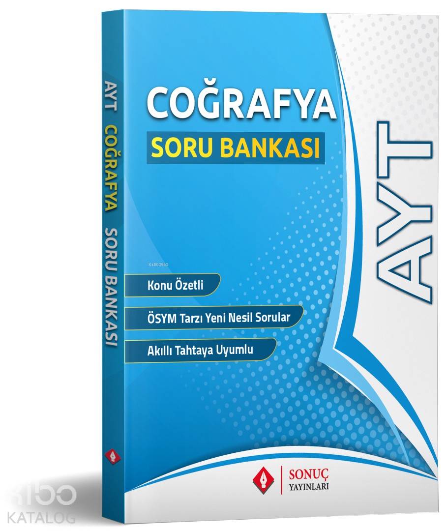 Sonuç Yayınları AYT Coğrafya Soru Bankası Sonuç 