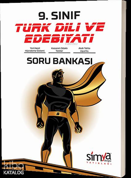 Simya Dergisi Yayınları 9. Sınıf Türk Dili ve Edebiyatı Soru Bankası Simya Dergisi 