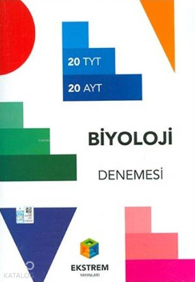 Ekstrem Yayınları TYT AYT Biyoloji Denemesi Ekstrem 
