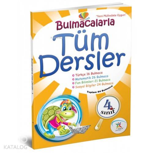 5 Renk Yayınları 4. Sınıf Bulmacalarla Tüm Dersler 5 Renk 
