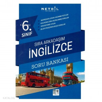 Netbil 6.Sınıf İngilizce Sıra Arkdaşım Soru Bankası