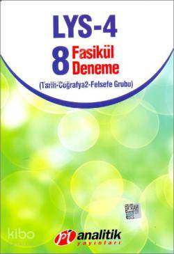 LYS-4 (8 Fasikül Deneme); (Tarih, Coğrafya2, Felsefe Grubu)