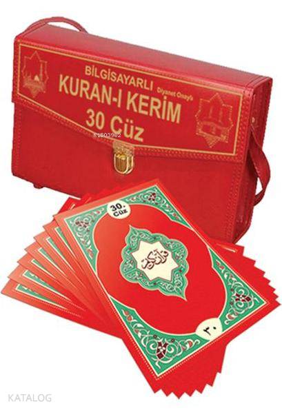  Kuranı Kerim 30 Cüz Hatim Seti (Rahle Boy Çantalı) (Kolay Okunuşlu Bilgisayar Hatlı) | Kuranı Kerim 30 Cüz Hatim Seti (Rahle Boy Çantalı) (Kolay Okunuşlu Bilgisayar Hatlı) | Kolektif | Sefa Yayıncılık | 9786054008247 