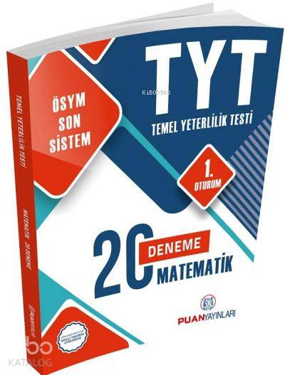 Puan Yayınları TYT Matematik 20 Deneme Puan 