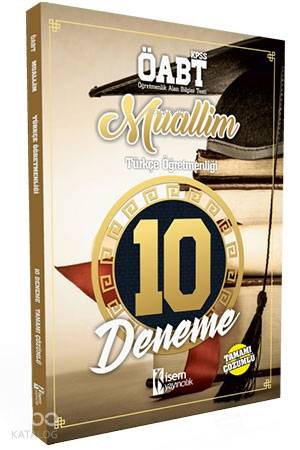 2018 Muallim ÖABT Türkçe Öğretmenliği Tamamı Çözümlü 10 Deneme Sınavı