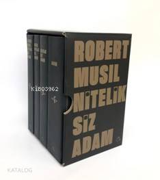  Niteliksiz Adam (4 Kitap Takım) | Niteliksiz Adam (4 Kitap Takım) | Robert Musil | M Sami Türk | Duygu Bolut | Aylak Adam | 9786052060780 