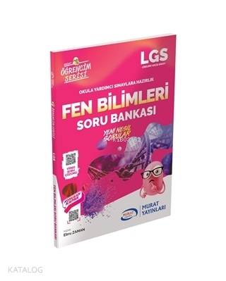 Murat Yayınları LGS Fen Bilimleri Öğrencim Serisi Soru Bankası Murat 