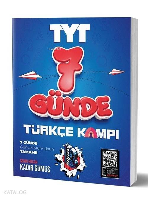 Benim Hocam Yayınları TYT 7 Günde Türkçe Kampı Benim Hocam 